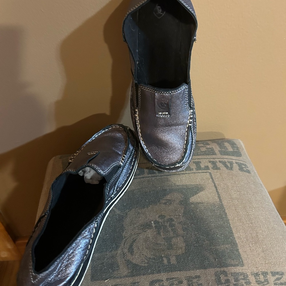 Ariat Silver Flats Classic Loafers - Picture 2 of 7